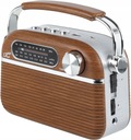 Prenosné kuchynské rádio fm bluetooth retro mobil