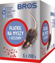 Bros FLAKES pre MYŠI, POTKANY, 1kg, sáčky, 5x200g