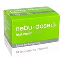 NEBU-DOSE HIALURONIC Izotonický roztok na inhaláciu s kyselinou hyalurónovou