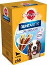 PEDIGREE DENTASTIX POMÔCKA PRE PSOV 8x180G (56KS)