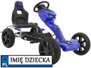 veľká GO KART S PEDÁLMI PRE DIEŤA, penové kolesá