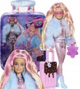 BARBIE EXTRA FLY ZIMNÁ BÁBIKA NA CESTOVANÍ HPB16