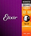 ELIXIR NanoWeb 80/20 bronzové struny (12-53)