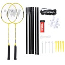 ŽLTÉ RAKETY Kovový BADMINTONOVÝ SET