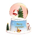 Živicová hudobná skrinka Snow Globe 3D