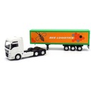 Model WELLY Truck s prívesom 1:64 MAN TGX 58012