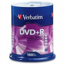 DISKY VERBATIM DVD+R 4,7GB 16x torta 100 kusov