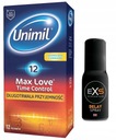 UNIMIL Max Love 12 + EXS sprej na oddialenie ejakulácie