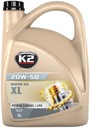 K2 TEXAR 20W50 XL MOTOROVÝ OLEJ API SL/CF 5L