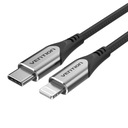 VENTION KÁBEL PRE RÝCHLE NABÍJANIE USB-C DO LIGHTNING PD 3A 1,5M