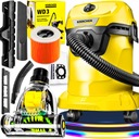 NAJVÝKONNEJŠIE BEZVRÁCKOVÝ VYSÁVAČ WD 3 KARCHER TURBO KEFY BEZPLATNÁ SADA