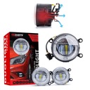 okrúhle LED DRL HALOGEN CREE 2V1 SVETLÁ PRE SUZUKI