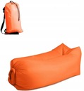 Nafukovacia sedačka Korbi Lazy Bag 190 x 70 oranžová