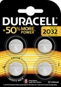 DURACELL DL CR 2032 batérie 4 ks.