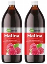 MALINA ovocná šťava malina VITAMÍN C bez cukru Ekamedica 2 x 500 ml