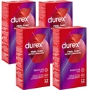 DUREX FEEL THIN EXTRA LUBRICATED tenké vlhčené kondómy 48 ks.