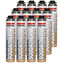 PENOVÉ LEPIDLO NA STYROFOAM SOUDATHERM SOUDAL 12 ks