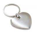 GRAVED Heart Keychain for Gift Love of milenci