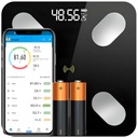 ANALYTICKÁ KÚPEĽŇOVÁ VÁHA SLIM 180 kg SMART + 31 v 1 ANDROID iOS PRECIZNOSŤ