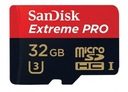 SANDISK EXTREME PRO MICRO SDHC PAMÄŤOVÁ KARTA PRE TELEFÓN DRONE KAMERA 32 GB