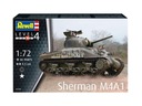 VOZIDLO 1:72 SHERMAN M4A1