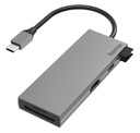 MULTIPORTOVÝ ADAPTÉR HAMA USB-C TO HDMI USB-A USB-C ČÍTAČKA 100W