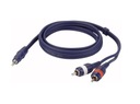 DAP AUDIO FL30150 - M JACK KÁBEL - 2 X RCA 1,5M