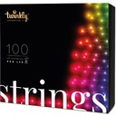 Svetelná reťaz. Twinkly Strings 100 LED RGB 8 m