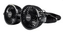 DVOJITÝ VENTILÁTOR DO AUTO 4 12V S KLIP