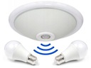 Plafond Stropná lampa PiR Twilight Motion Sensor