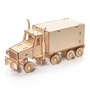 Transport Little Story Drevené 3D modely puzzle