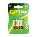 40 x GP SUPER LR3 AAA R3 alkalická batéria