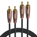 UGREEN AUDIO KÁBEL KÁBEL 2x CINCH 2RCA MALE 5m