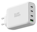 Silver Monkey GaN 130W USB-C + USB 3.0 nabíjačka