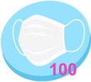 MASKA hygienická ochranná maska ​​3W POLSKA 100