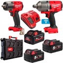 Sada 2 ks rázových uťahovákov Milwaukee M18FPP2AS-553P