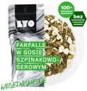 LyoFood Food Špenát a syr Farfalle 370 g