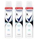 Rexona Motion Sense Dámsky dezodorant v spreji Invisible Aqua 3x200 ml