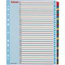 Farebné kartónové oddeľovače ESSELTE do zakladačov A4+ 1-31