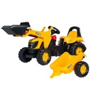 ROLLY TOYS PEDÁLOVÝ TRAKTOR JCB PRÍVES KRYT