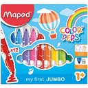 Colorpeps Jumbo popisovače 12 kusov Maped 846020