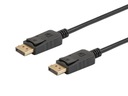 Displayport - Displayport v1.2 Kábel SAVIO 4K 1 m