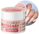 CLARESA BUILDING GEL SVETLO BÉŽOVÁ 12g GÉL SOFT&EASY