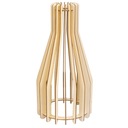 DREVENÁ LAMPA TIEŇE E27 LOFT WOOD VAMP