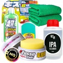 SOFT99 FUSSO COAT WAX LIGHT + CLEANER + IPA SET