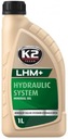 K2 LHM+ MINERÁLNY OLEJ PRE HYDRAULICKÉ SYSTÉMY 1L