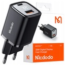 MCDODO NANO GaN USB/USB-C PD NABÍJAČKA 33W METER