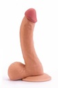 REALISTICKÝ PENIS UMELÝ DILDO NA PRÍSAVKU 20 cm