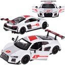 Kovový športový model auta Audi R8 LMS v mierke 1:32 zvuky svetlá ZA4609