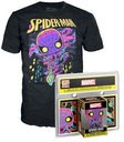 Funko Pop Blacklight - Spiderman Keychain Shirt S